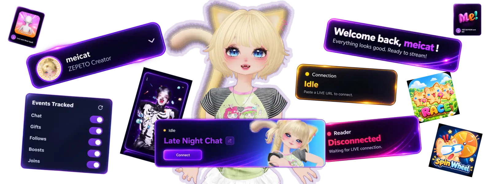 Braincell ZEPETO LIVE customization app showcase